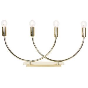 Grace bordlampe 4 arme, Messing