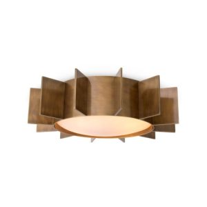 Mario loftlampe antik messing