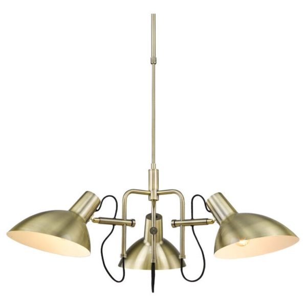 Metropole 3 pendel fra Halo Design - Messing