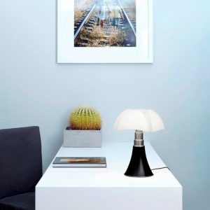 Minipipistrello bordlampe fra Martinelli Luce - Messing satin