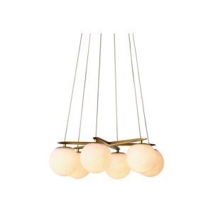 Morro lysekrone antik messing