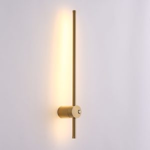 Nordic Seasons Retta Led Væglampe Messing 60cm