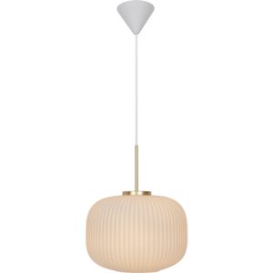 Nordlux Milford pendel, messing, Ø30 cm