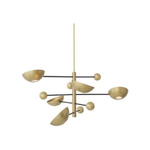 Salinas loftlampe messing