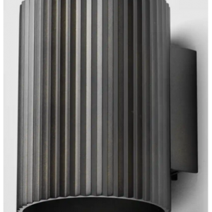 Sekvens up/down badeværelseslampe i aluminium H13 cm 2 x G9 LED - Bruneret messing
