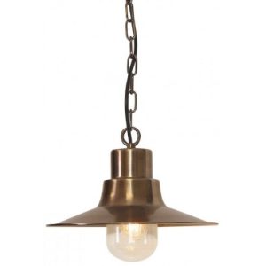 Sheldon Loftlampe Ø29,5 cm 1 x E27 - Aldret messing