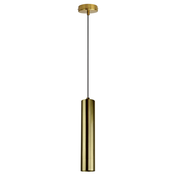 Tube Pendel - Loftlampe - GU10 - Messing