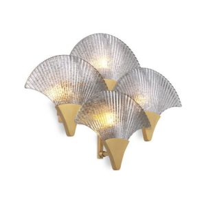 Vitae Vegglampe messing