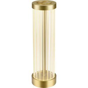 SLV Quimera bordlampe, børstet messing