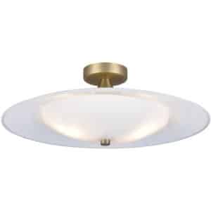Baroni loftlampe fra Halo Design - Messing Ø 46 cm