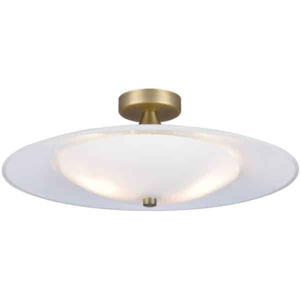 Baroni loftlampe fra Halo Design - Messing Ø 46 cm
