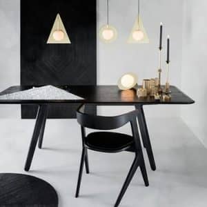 Plane bordlampe messing Tom Dixon