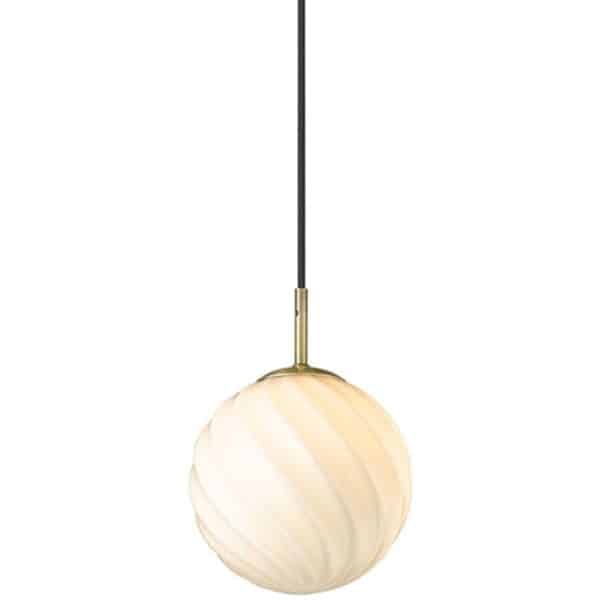 Twist pendel fra Halo Design - Messing Ø15 cm