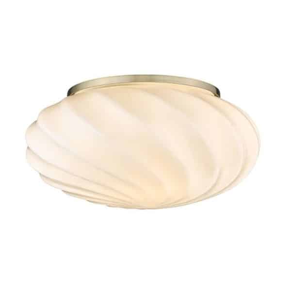 Twist væg/-loftlampe fra Halo Design - Messing