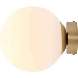 Aldex Ball væglampe, messing, Ø20 cm