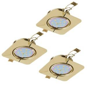 EGLO PENETO INDBYGN. KIP SÆT 3X5W MESSING