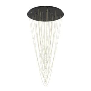 EGLO Stars of Light TREPUCO klyngependel Ø780 sort/messing