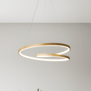 Italux Reina Pendel Ø60 Messing