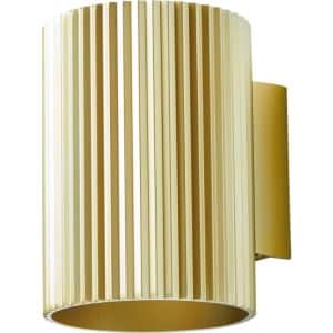 Loevschall Sekvens væglampe, messing