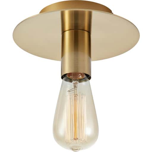 Markslöjd Piatto loftlampe, messing