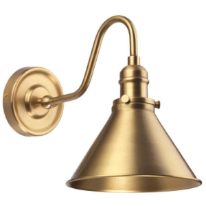 PROVENCE Væglampe H27,5 cm 1 x E27 - Antik messing