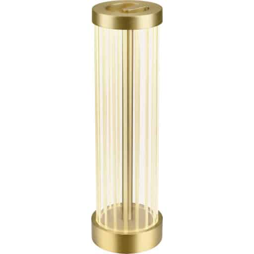 SLV Quimera bordlampe, børstet messing