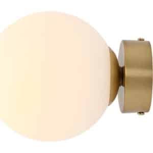 Aldex Ball væglampe, messing, Ø14 cm