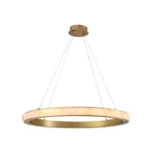 Cabildo lysekrone antik messing