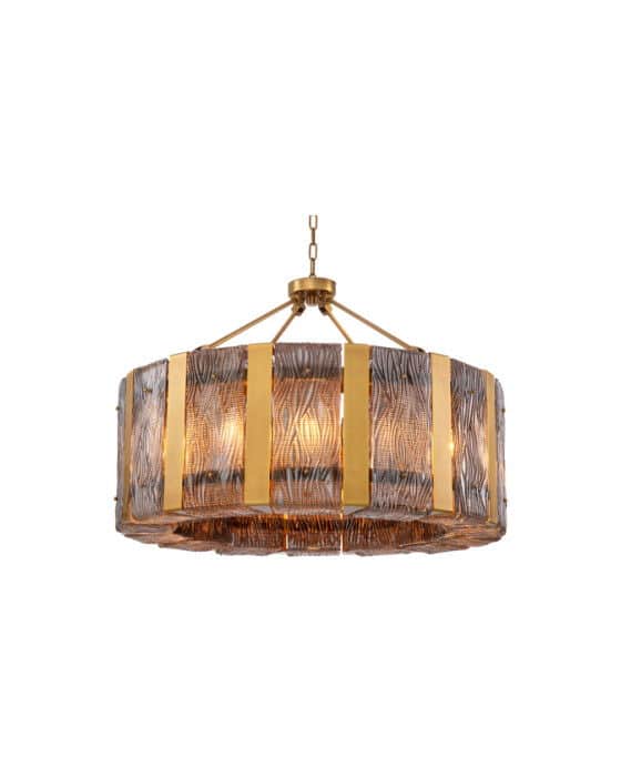 Elysian lysekrone antik messing