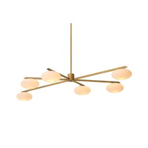 Evergreen takkrone antik messing