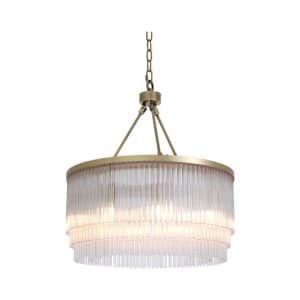 Hector lysekrone messing