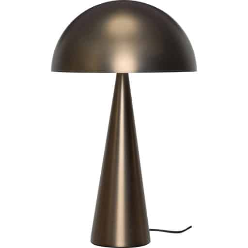 Hübsch Mush bordlampe, bruneret messing, 50 cm