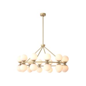 Hutchinson lysekrone messing