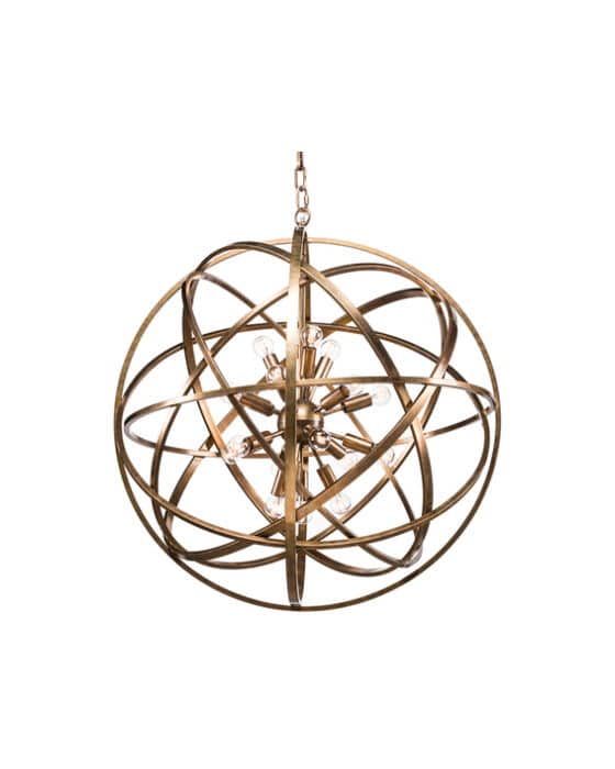 Nest Loftslampe Messing