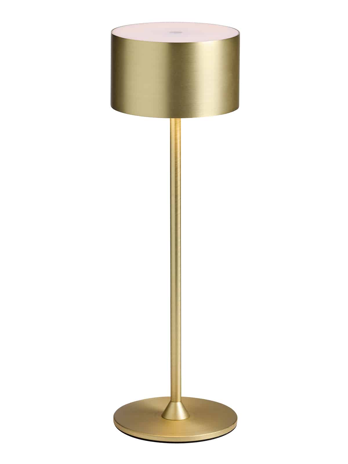 Nielsen Light Bistro Genopladelig Bordlampe Børstet messing