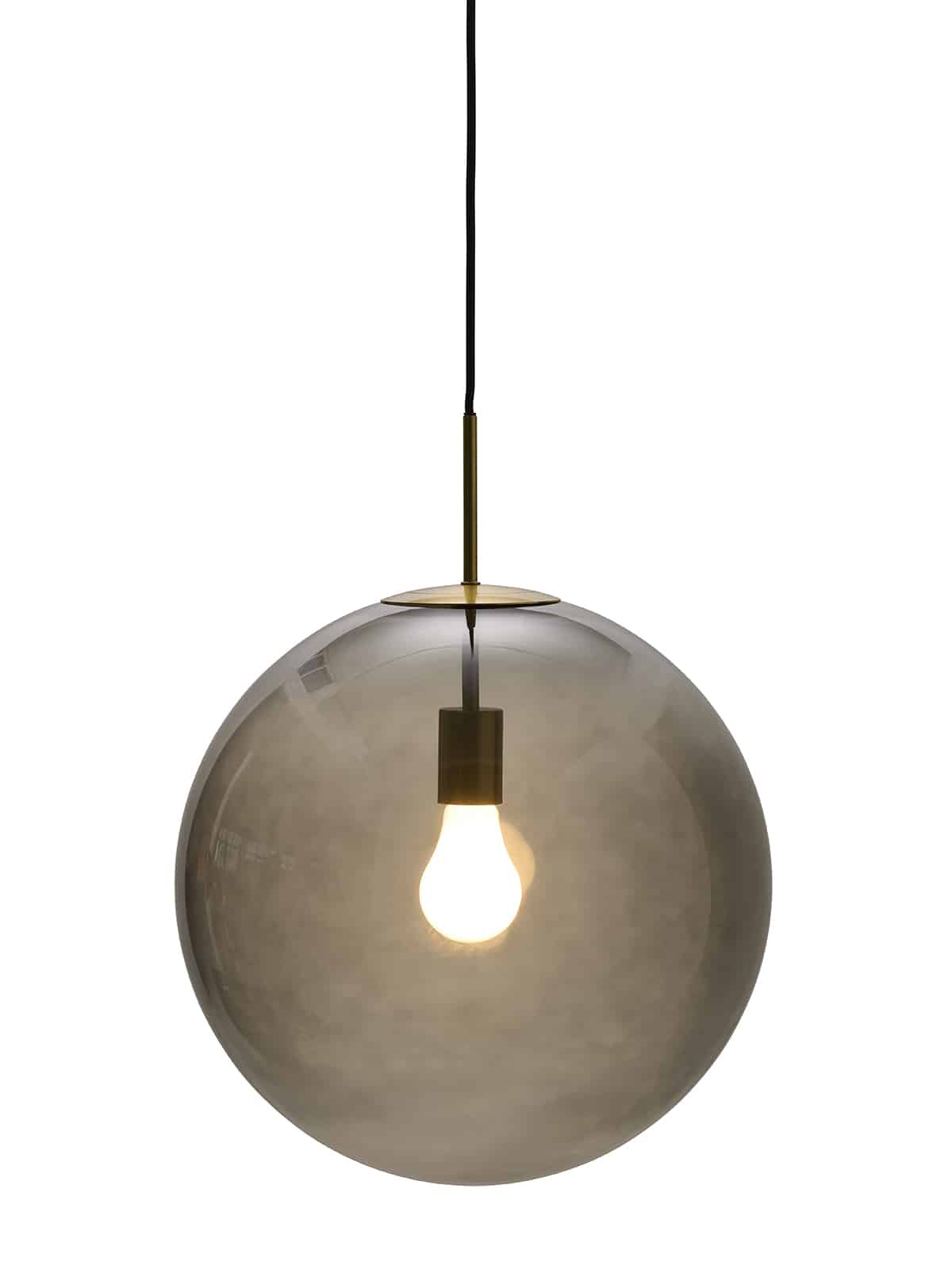 Nielsen Light Nora Cafependel Mørktonet/messing Ø40 cm