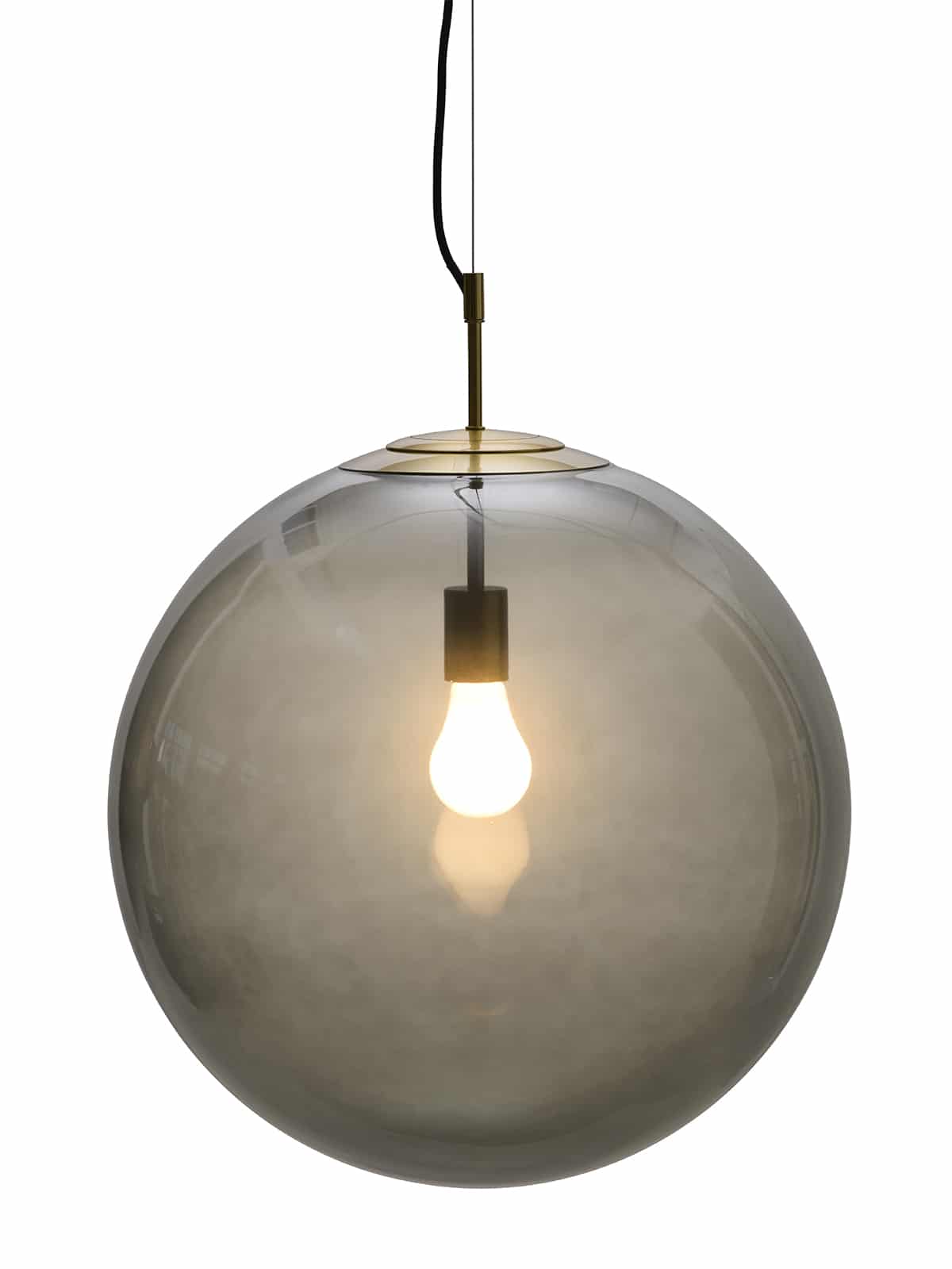 Nielsen Light Nora Cafependel Mørktonet/messing Ø50 cm