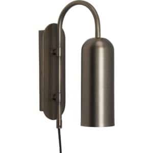 4 stk Hübsch Zenith væglampe, bruneret messing