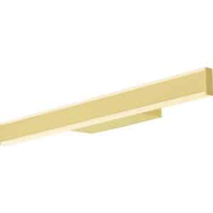 SLV One Linear væglampe, messing, 50 cm