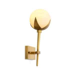 Alesa væglampe antikbehandlet messing