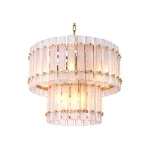 Blason lysekrone antik messing