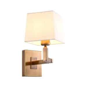 Cambell væglampe messing