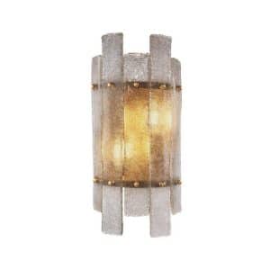 Caprera væglampe antik messing