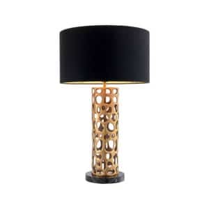 Dix bordlampe antik messing