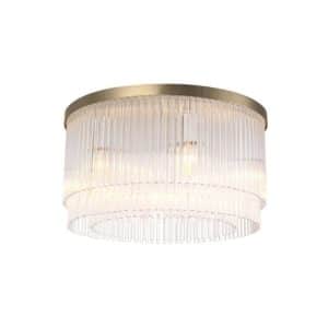 Hector loftlampe antik messing