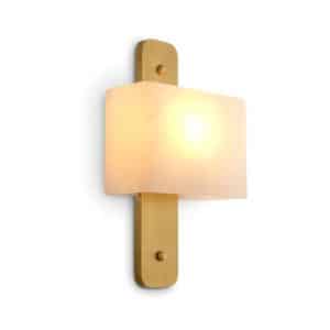 Melbourne væglampe antik messing