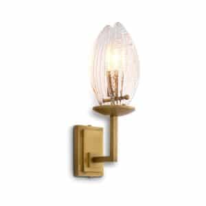 Persephone væglampe antik messing