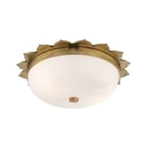 Rachel plafond i messing