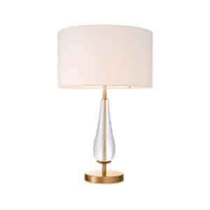 Stilla bordlampe antik messing